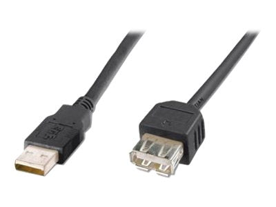 DIGITUS AK-300200-030-S USB 2.0 HighSpeed Verlängerungskabel Vorderansicht