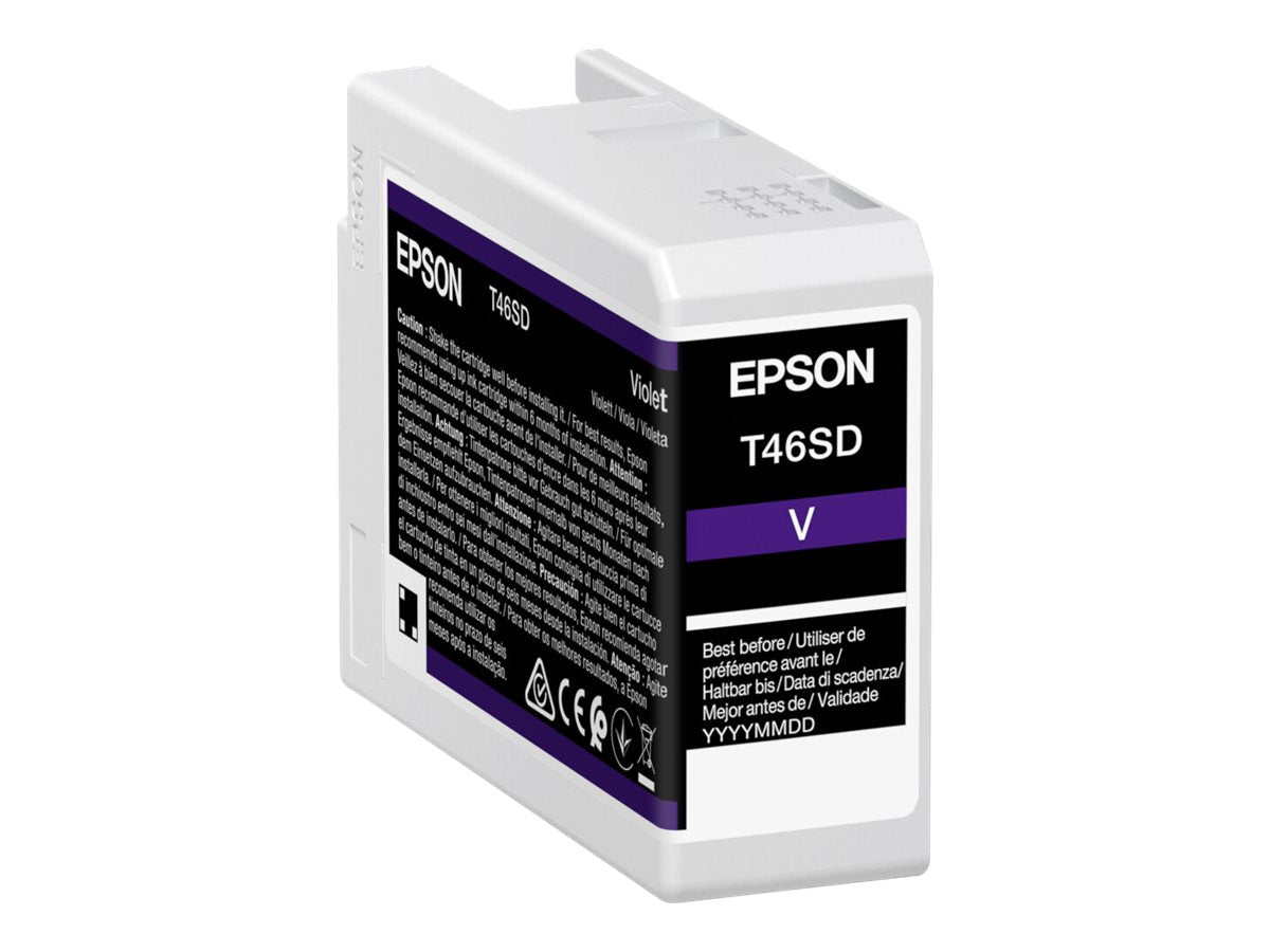 EPSON 1LB Singlepack Violet T46SD UltraChrome Pro 10 ink 26ml - Vorderansicht