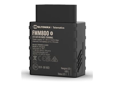 TELTONIKA TELEMATICS FMM800 4G LTE Cat 1 Tracker BG95-M3