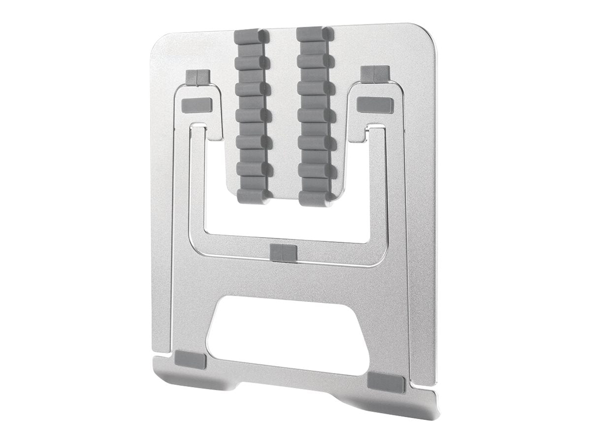 NEOMOUNTS Notebook Desk Stand Ergonomic Silver Vorderansicht