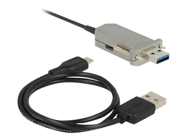 DELOCK Kabel USB 3.0-A Stecker > Buchse Aktives Optisches Kabel 50 m Verpackung
