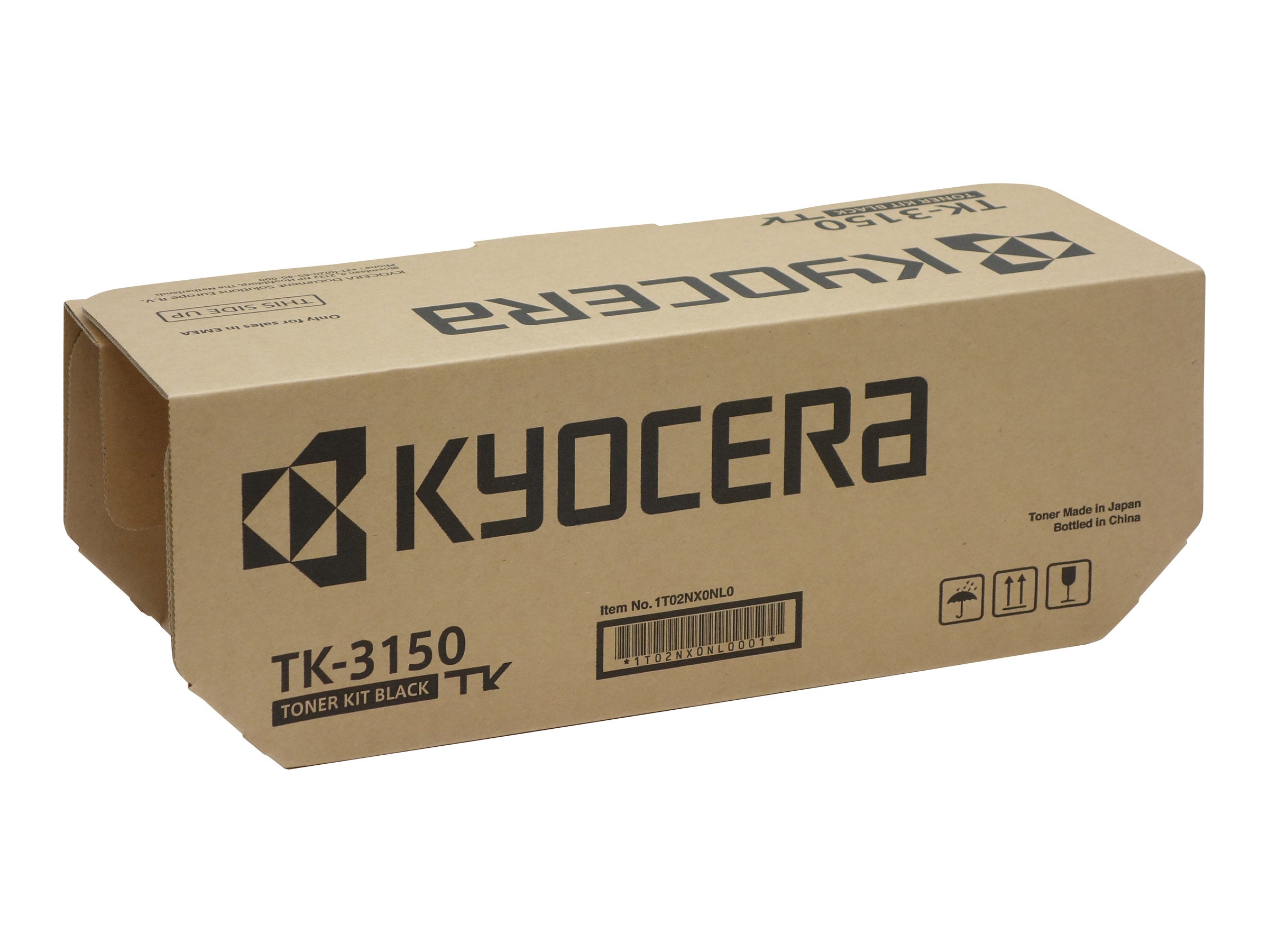 KYOCERA TK-3150 Toner schwarz - Vorderansicht