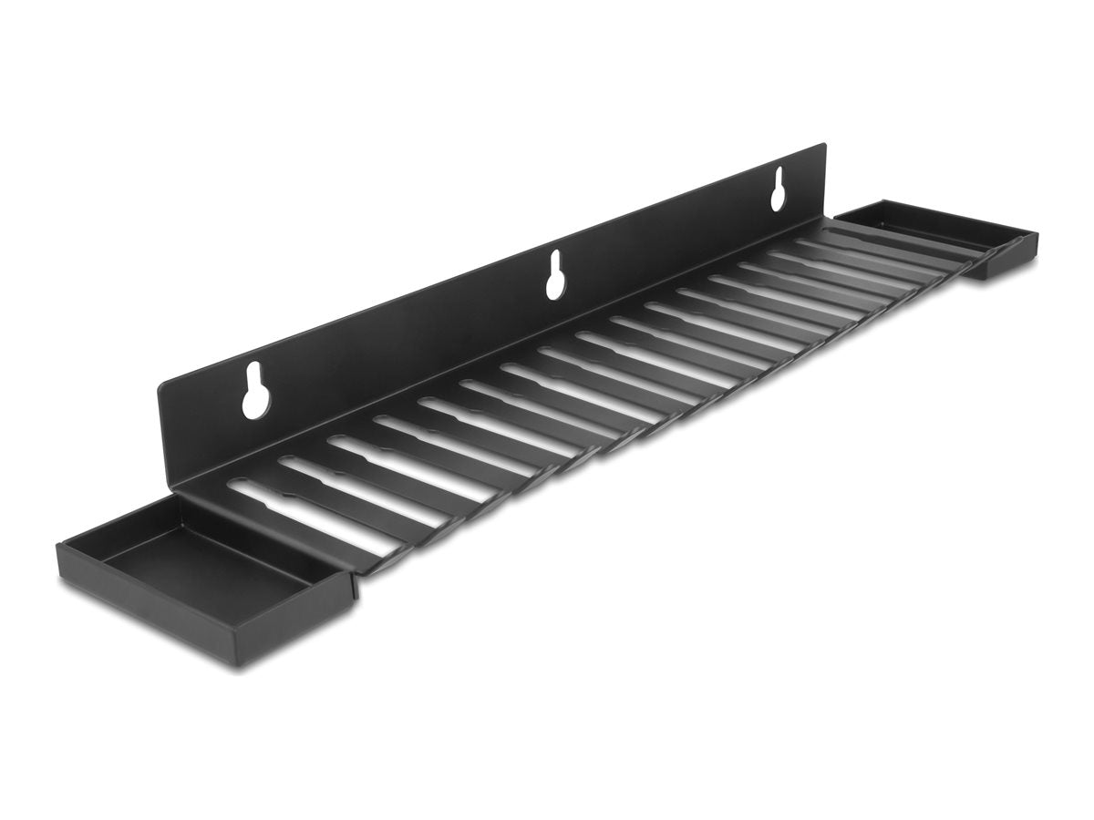 DELOCK Kabelhalterung 401 x 71mm zur Wandmontage - Vorderansicht