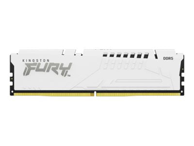 KINGSTON 32GB 6400MT/s DDR5 CL32 DIMM Kit of 2 FURY Beast White EXPO - Vorderansicht