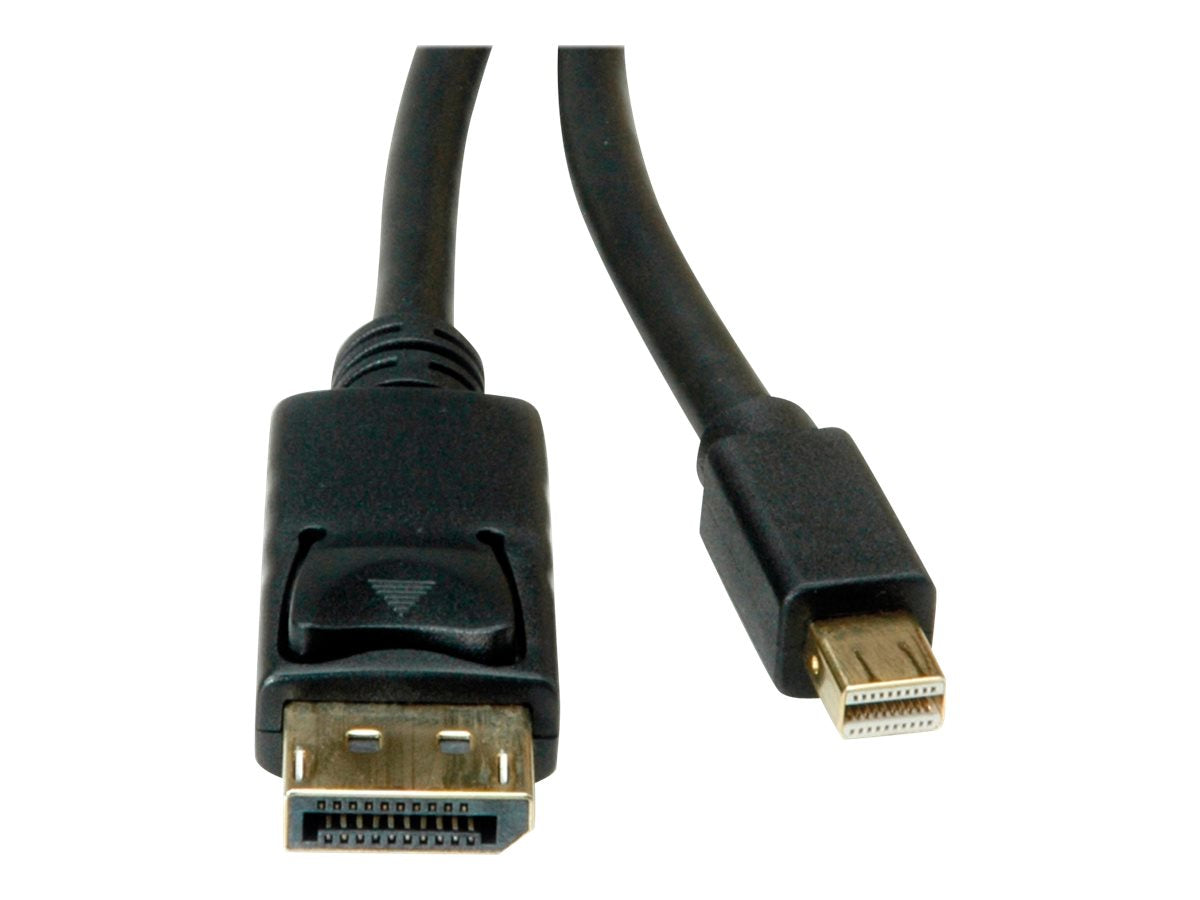 ROLINE Mini DisplayPort Kabel v1.4mDP Vorderansicht