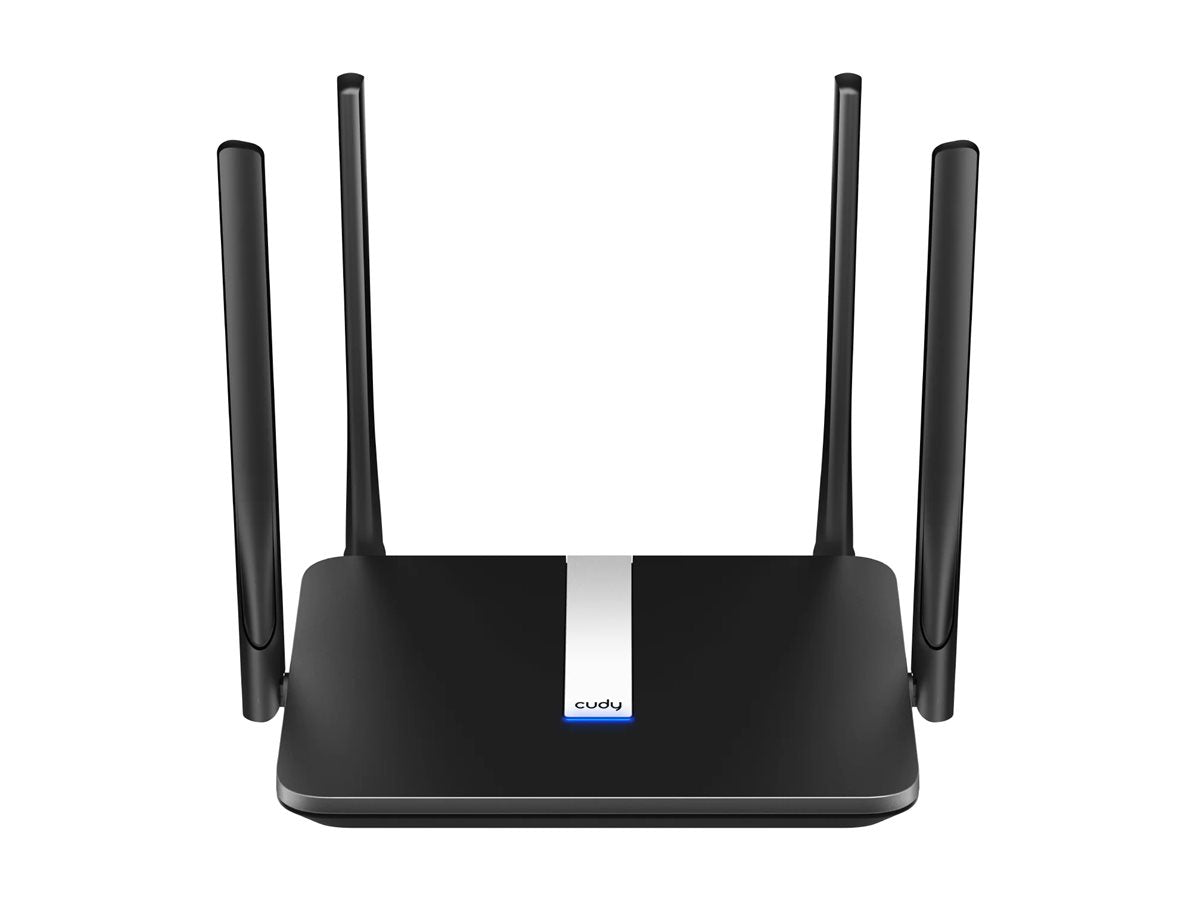 CUDY LT500 AC1200 Wi-Fi Mesh 4G Router LTE Cat4 Rückansicht