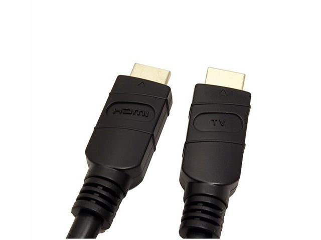 VALUE 4K UHD HDMI Kabel mit Repeater 15m - Anschluss