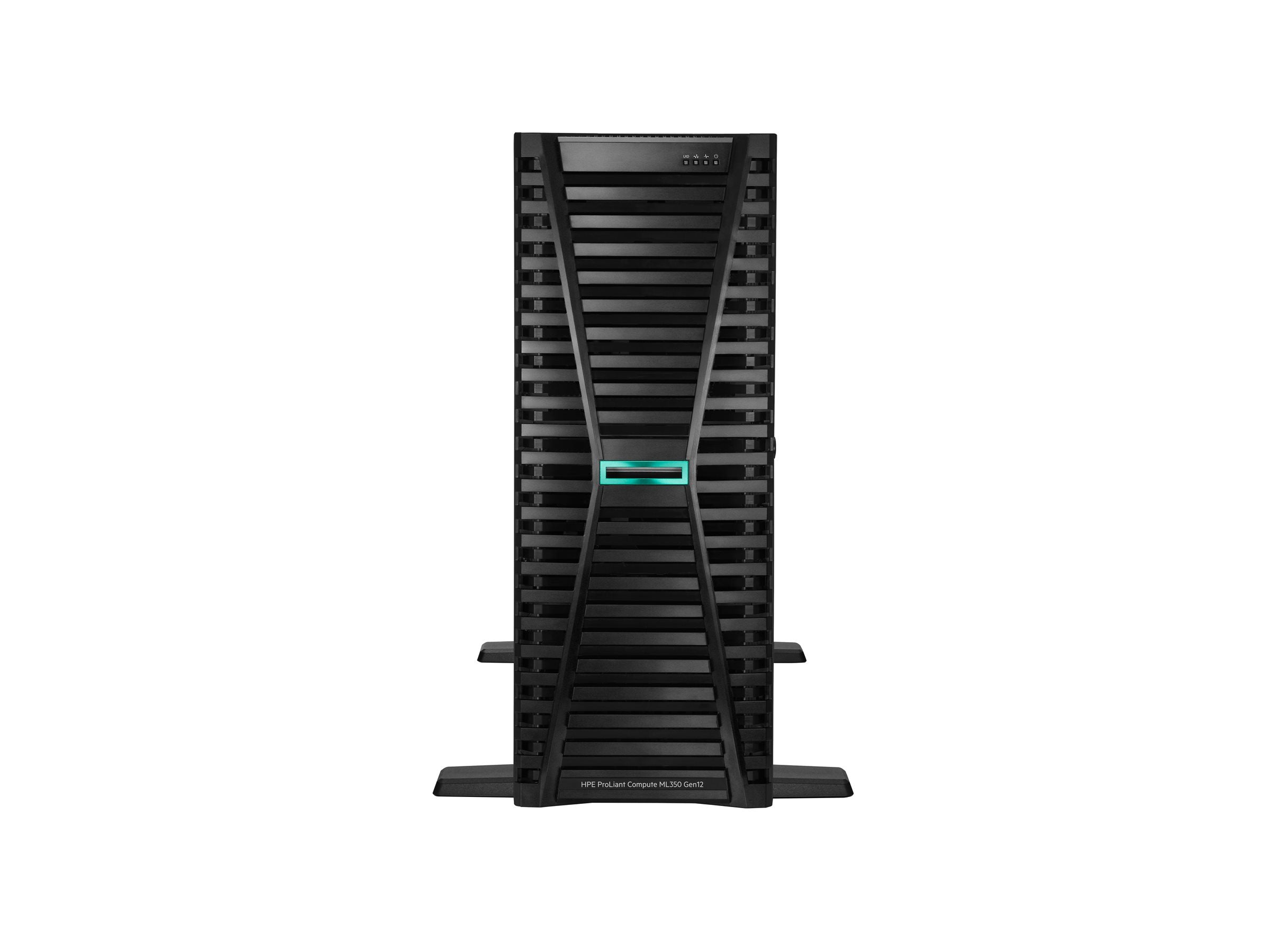 HPE ProLiant ML350 Gen12 Tower 6505P 12-Core 2.2GHz 2x32GB-R 4LFF Hot Plug MR408i-o 2x4TB HDD 2x1000W Server