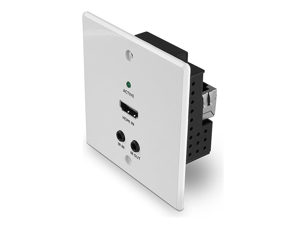 LINDY 70m Cat.6 HDMI 4K60 HDBaseT EU Wall Plate Extender Vorderansicht