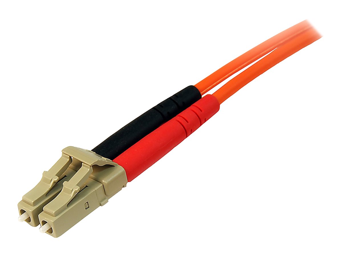 STARTECH.COM 2m 50/125 Multimode LC-LC Fiber Cable - Vorderansicht
