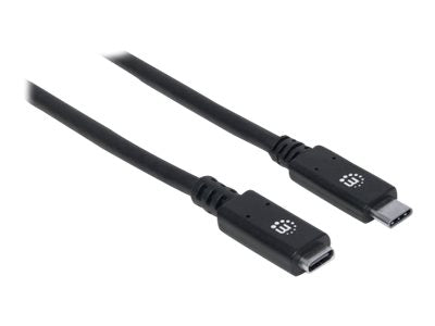 MANHATTAN 3.1 USB-C Verlängerungskabel 0,5m Detailansicht