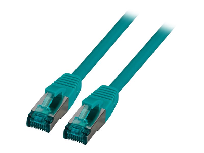EFB RJ45 Patchkabel S/FTP Cat6A LSZH Grün 25m - Vorderansicht