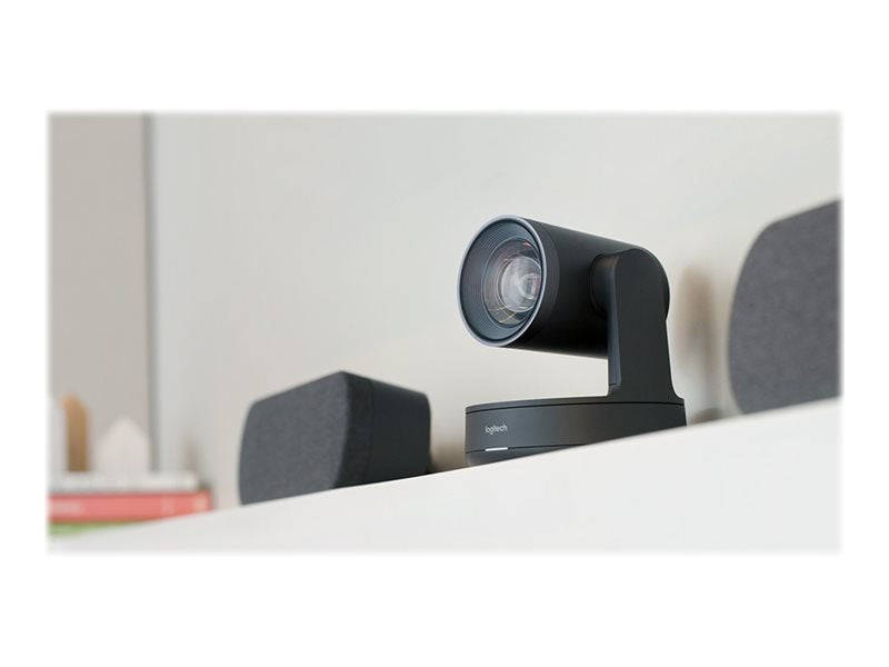 LOGITECH Rally Plus Ultra-HD ConferenceCam mit WHITE MICPOD
