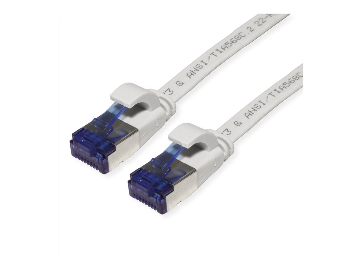 VALUE Patchkabel Kat.6A Class EA FTP extra-flach grau 1,5m - Verpackung