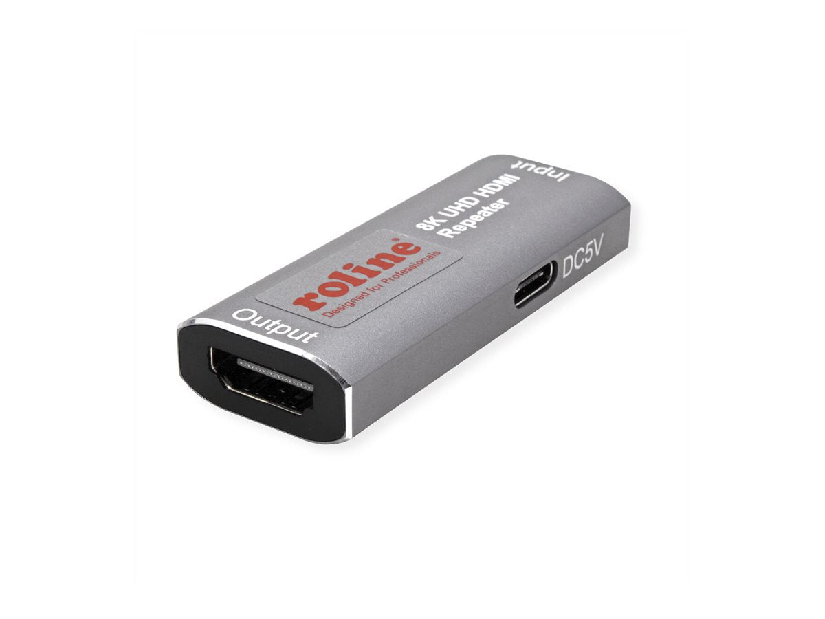 ROLINE HDMI Extender 8K60 10m - Vorderansicht