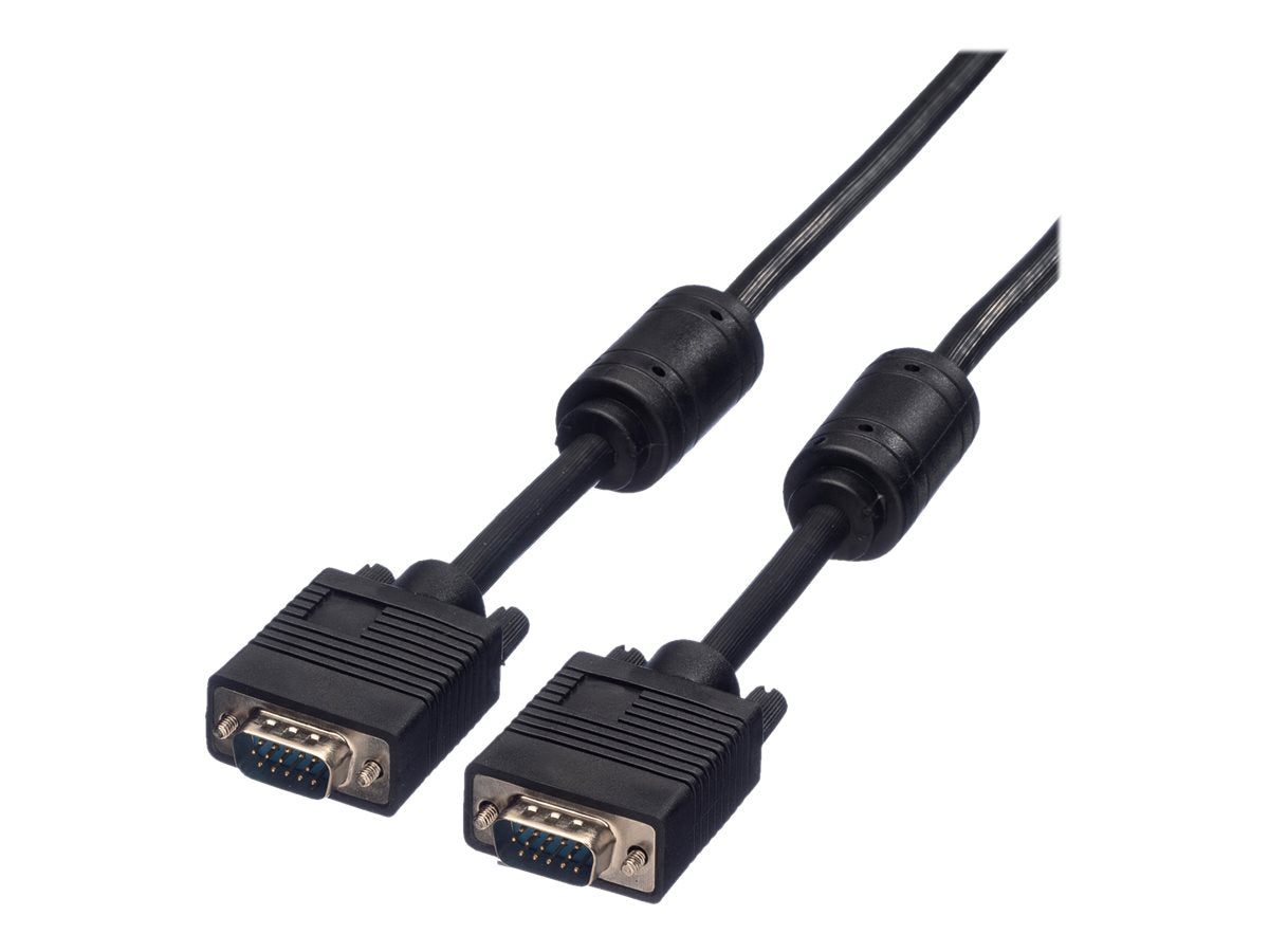ROLINE VGA-Kabel HD15 ST - ST mit Ferritkern 3m Detailansicht