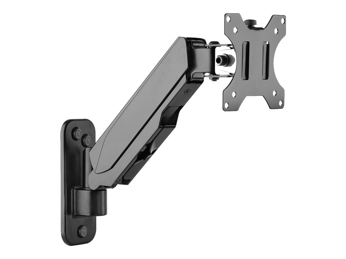 VALUE LCD-Arm Wandmontage 4 Gelenke schwarz - Vorderansicht