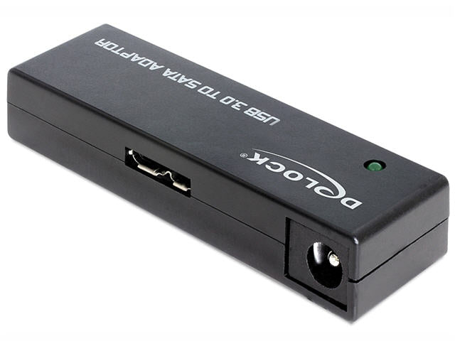 DELOCK Converter USB 3.0 ext.> SATA 22 Pin 6 Gb/s Vorderansicht
