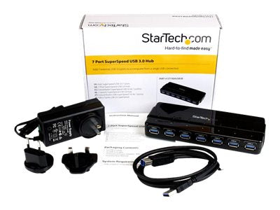 STARTECH.COM ST7300USB3B 7 port USB 3.0 hub Verpackung