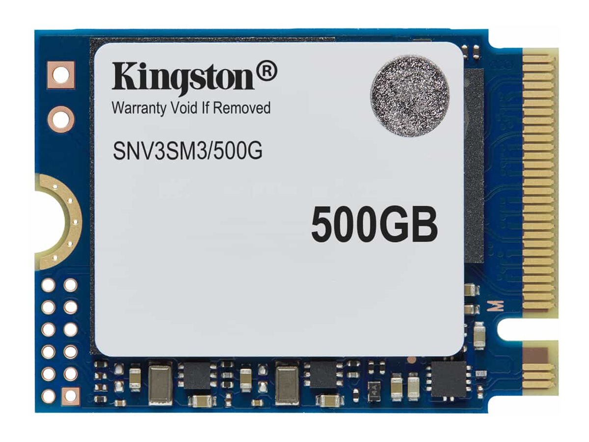 KINGSTON 500GB NV3 M.2 2230 PCIe 4.0 NVMe SSD Vorderansicht