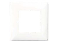 METZ CONNECT Abdeckplatte 80x80mm reinweiss E-DAT C6