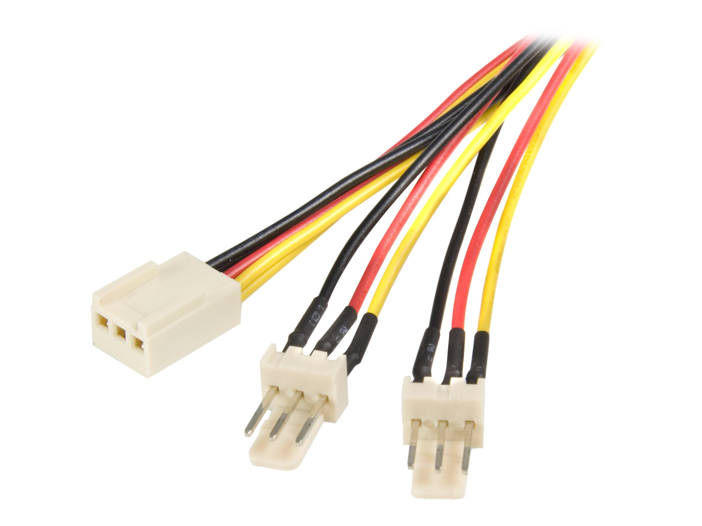 STARTECH.COM 12in TX3 Fan Power Splitter Cable Vorderansicht