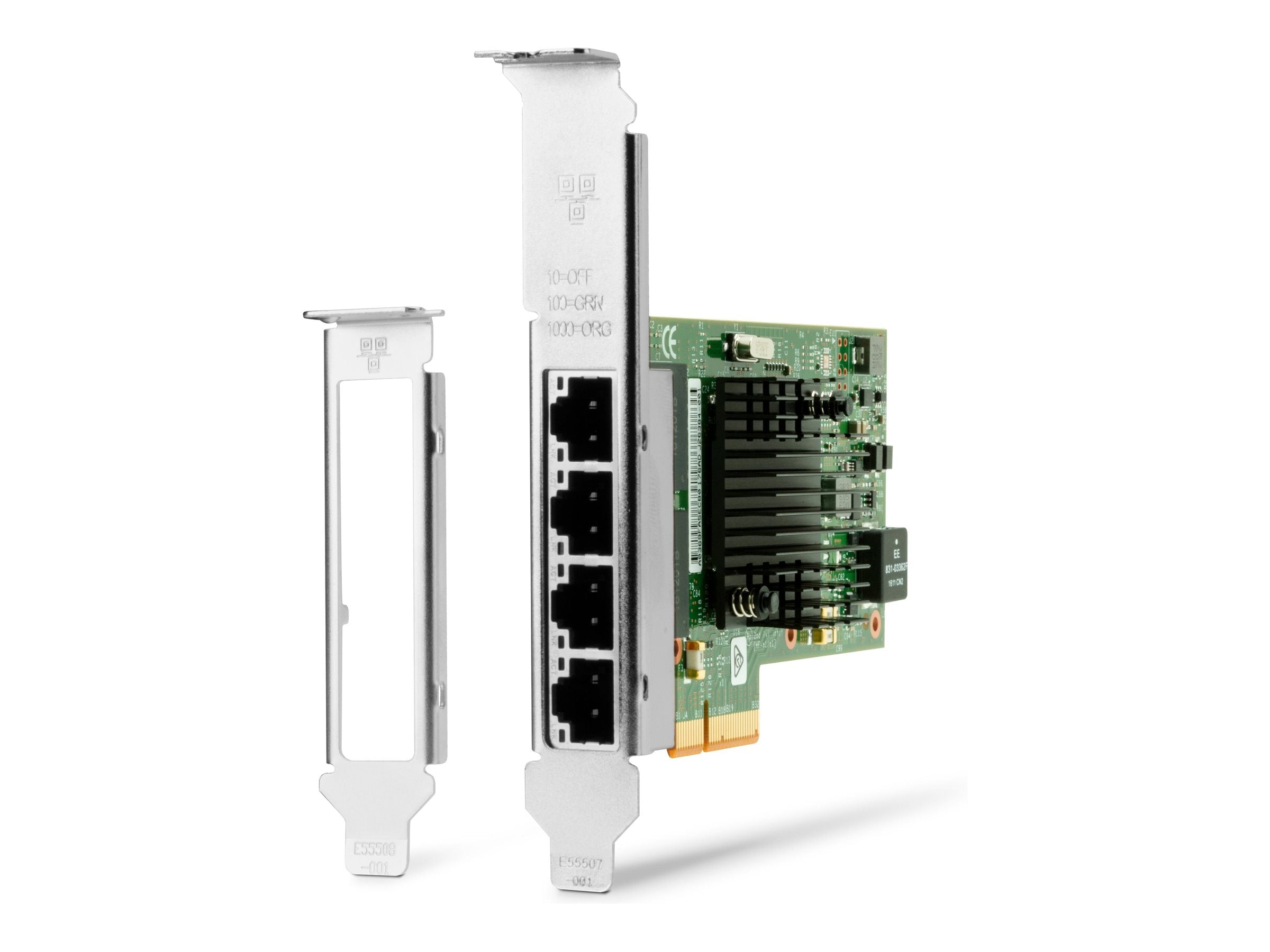 HP Intel Ethernet I350-T4 4-Port 1Gb NIC Vorderansicht