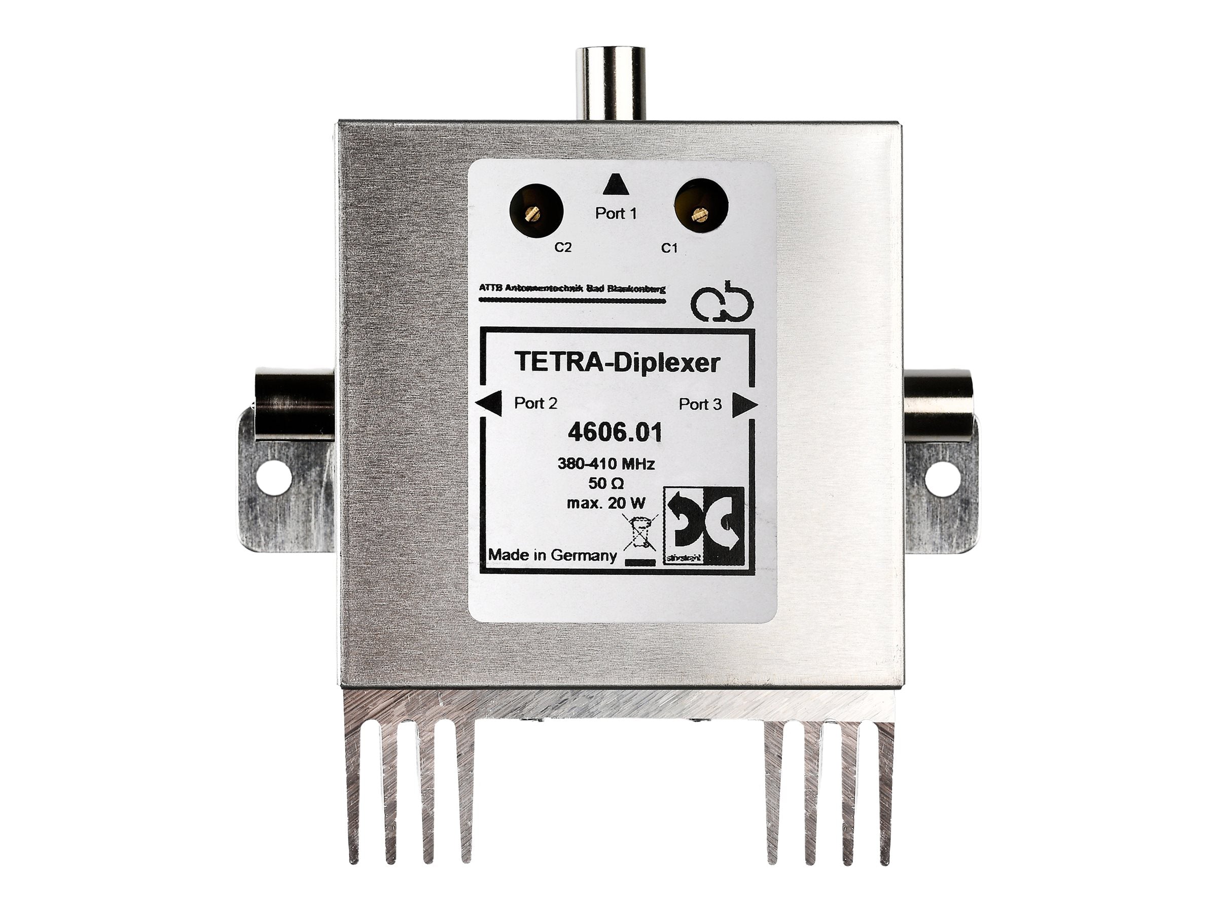 PUC ATTB TETRA Diplexer 380-410 MHz Vorderansicht
