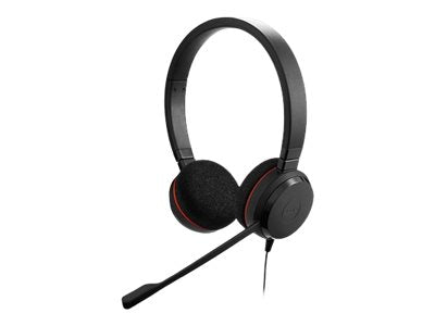 JABRA Evolve 20 USB C/A UC Stereo Headset Vorderansicht
