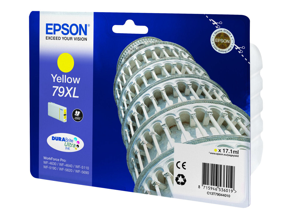 EPSON 79XL Tintenpatrone Gelb Vorderansicht