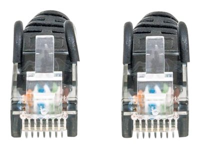 INTELLINET Netzwerkkabel Cat6 U/UTP CCA 2,0 m schwarz - Verpackung
