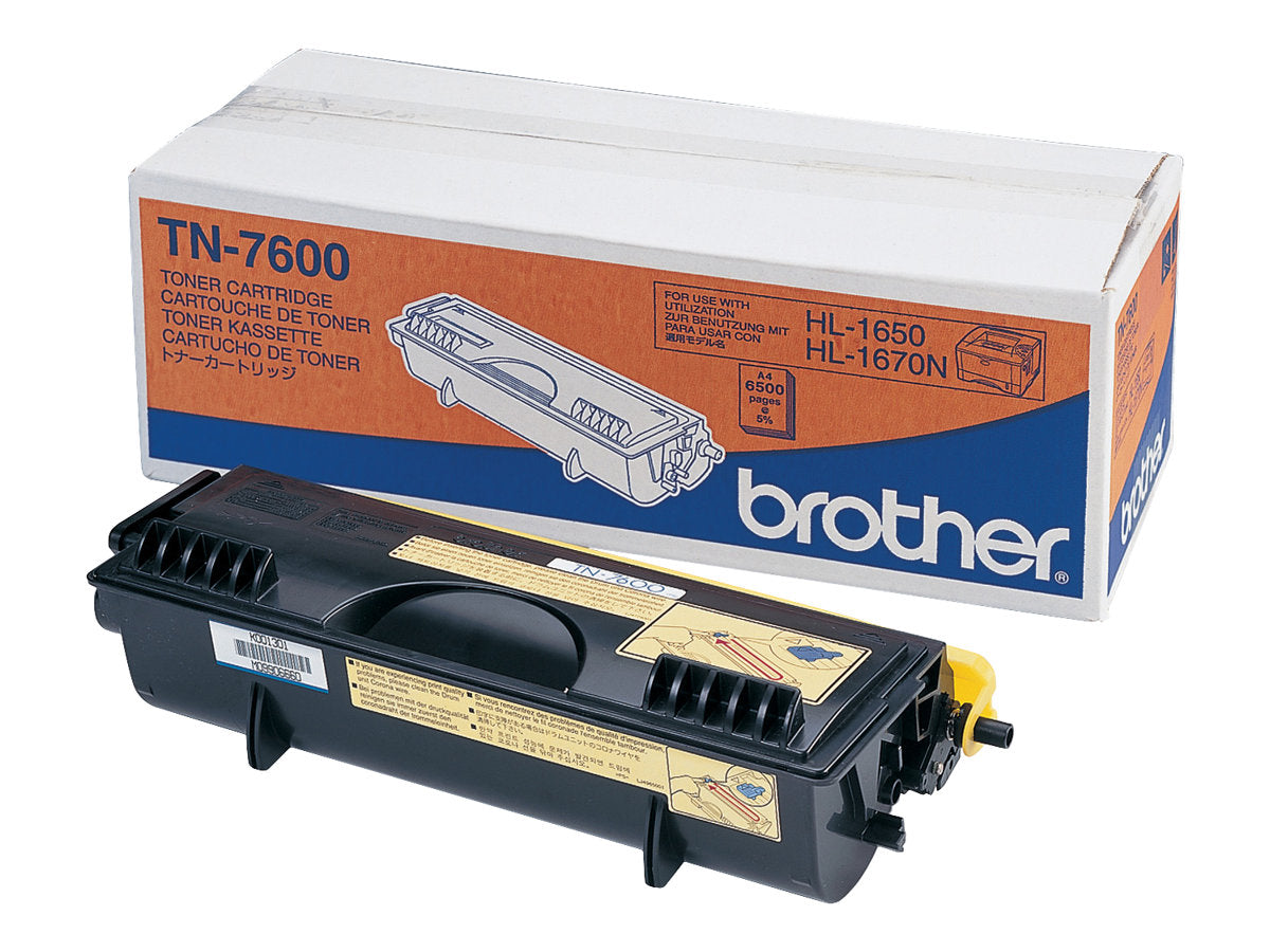 BROTHER TN7600 Toner im Einsatz
