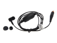 COPACKS Hörsprechgarnitur passend für Motorola CLP446e/ CLPe-Serie mit Ohrhörer und Inline-PTT