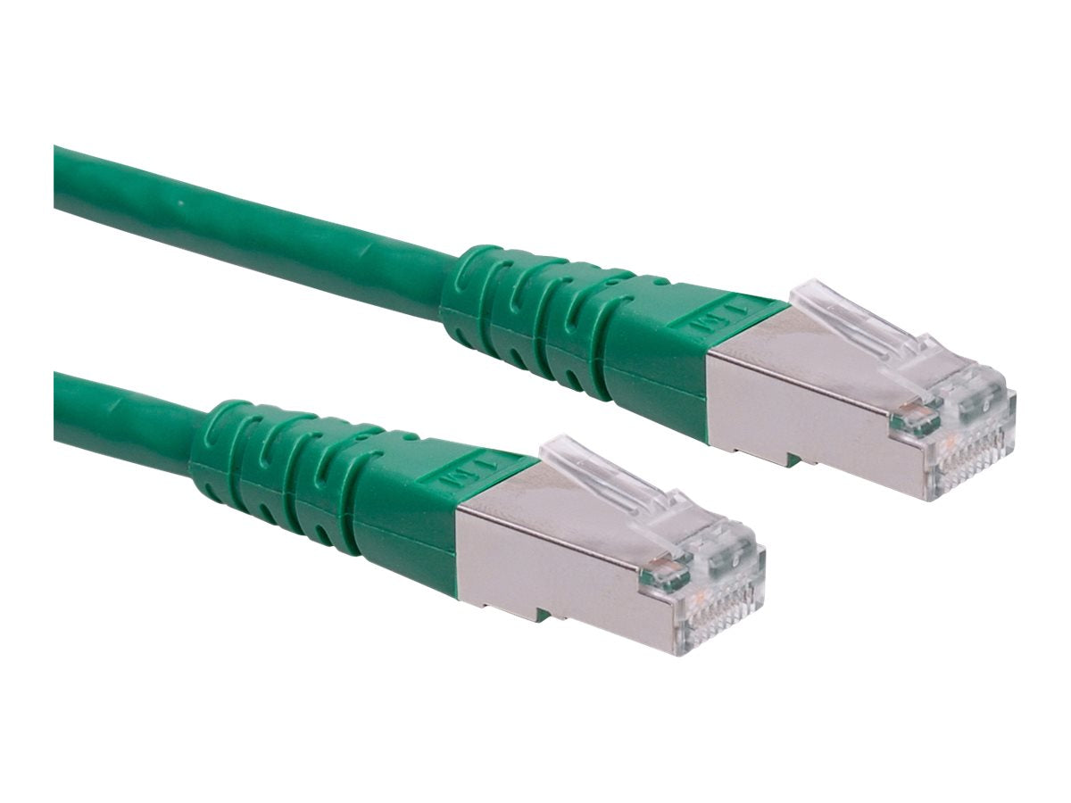 ROLINE Patchkabel Kat.6 Class E S/FTP PiMF grün 5m - Verpackung