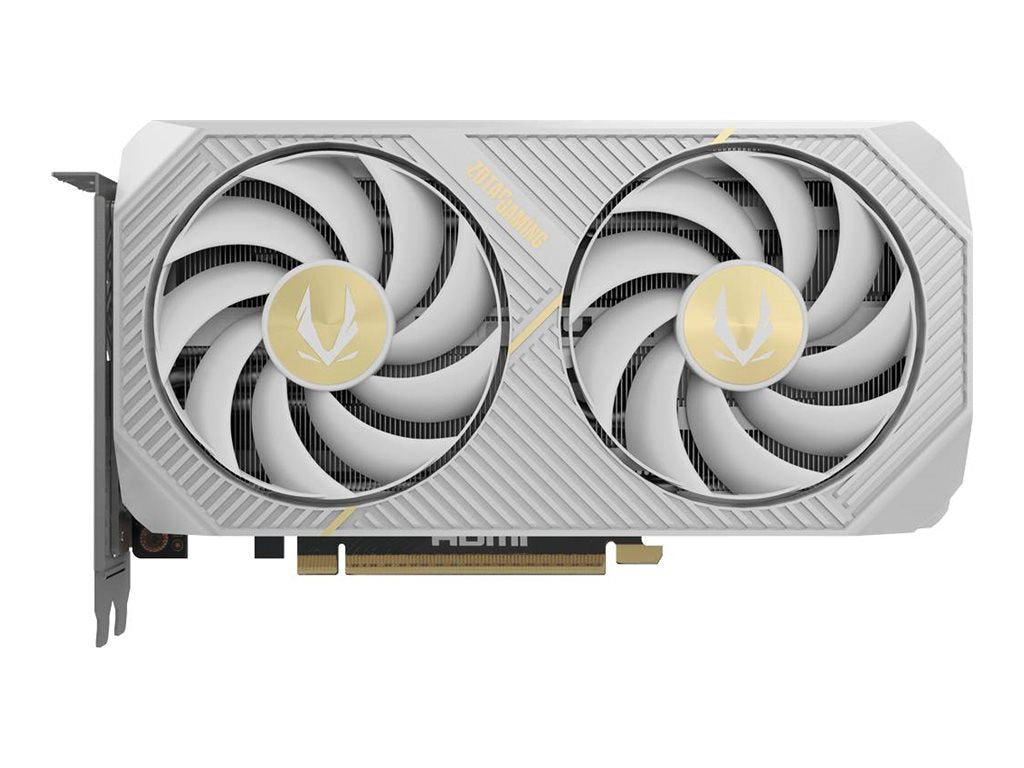 ZOTAC GAMING GeForce RTX 5060 Ti 8GB TWIN EDGE OC WHITE GDDR7 Vorderansicht