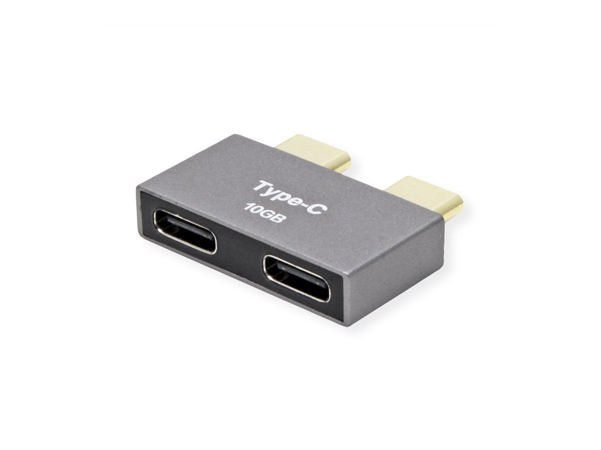 ROLINE USB 3.2 Gen 2 Adapter 2x USB Typ C Verpackung