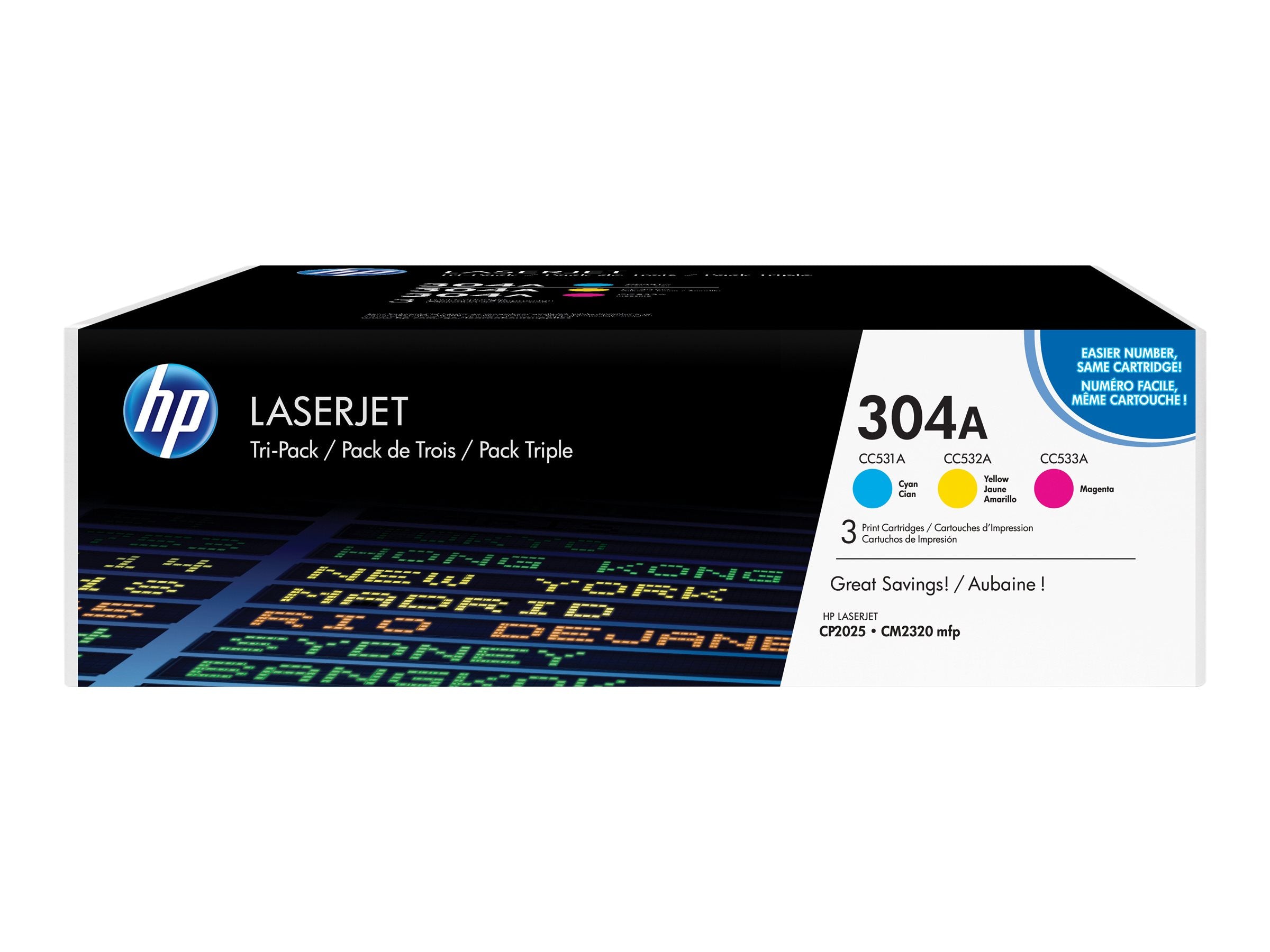 HP 304A Tonerpatrone Detailansicht