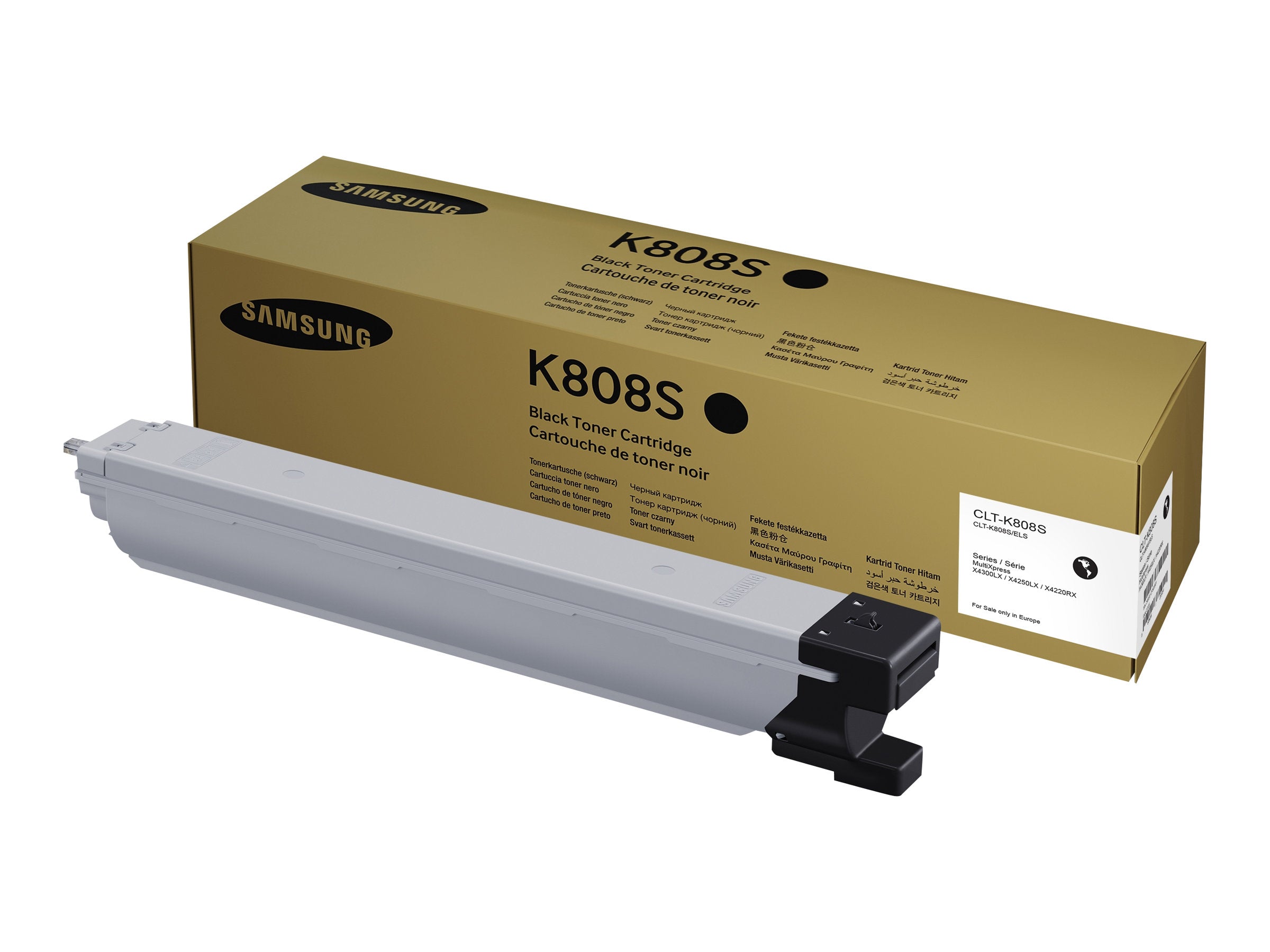 SAMSUNG CLT-K808S/ELS Black Toner Cartridge Verpackung
