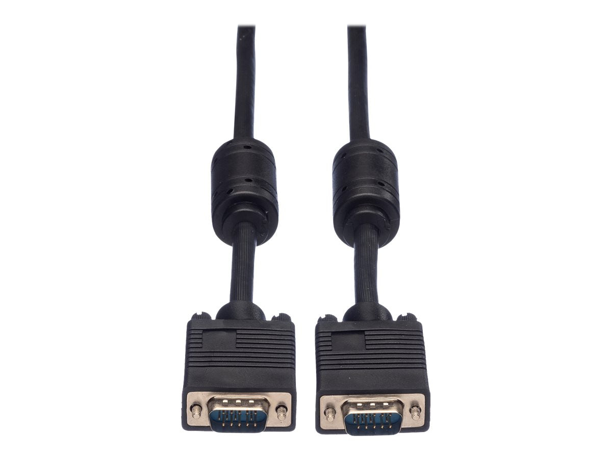 ROLINE VGA-Kabel HD15 ST - ST mit Ferritkern 10m Detailansicht