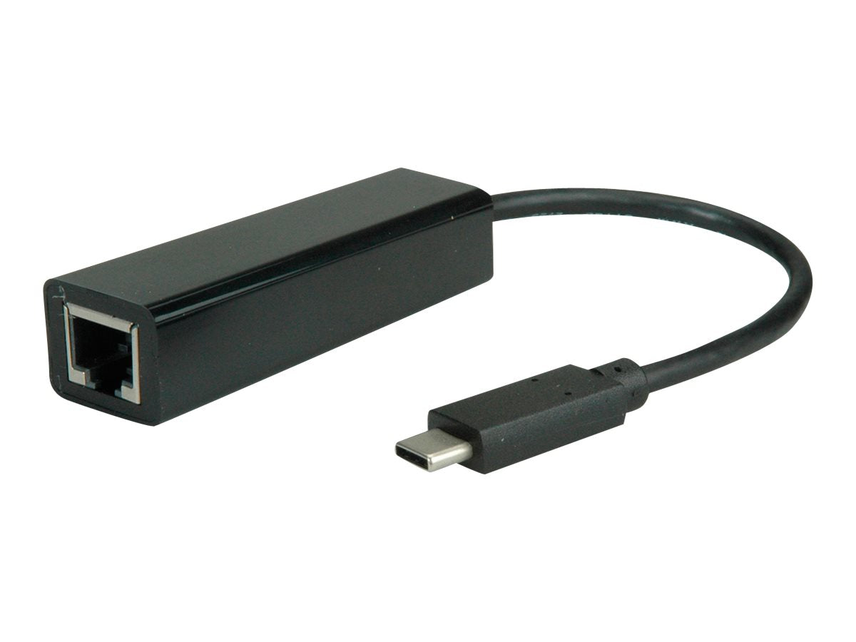 VALUE USB 3.2 Gen 2 Typ C zu Gigabit Ethernet Konverter - Vorderansicht