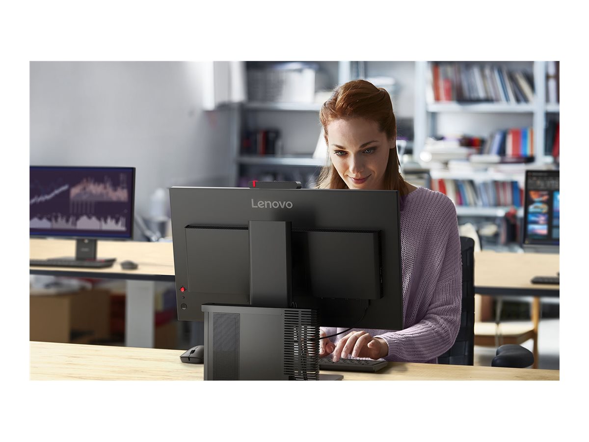 LENOVO ThinkVision T27QD-4v Monitor Rückansicht