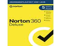 NORTONLIFELOCK ESD 360 Deluxe 1 Jahr 5 Geräte Non Abo 50GB Cloud Backup