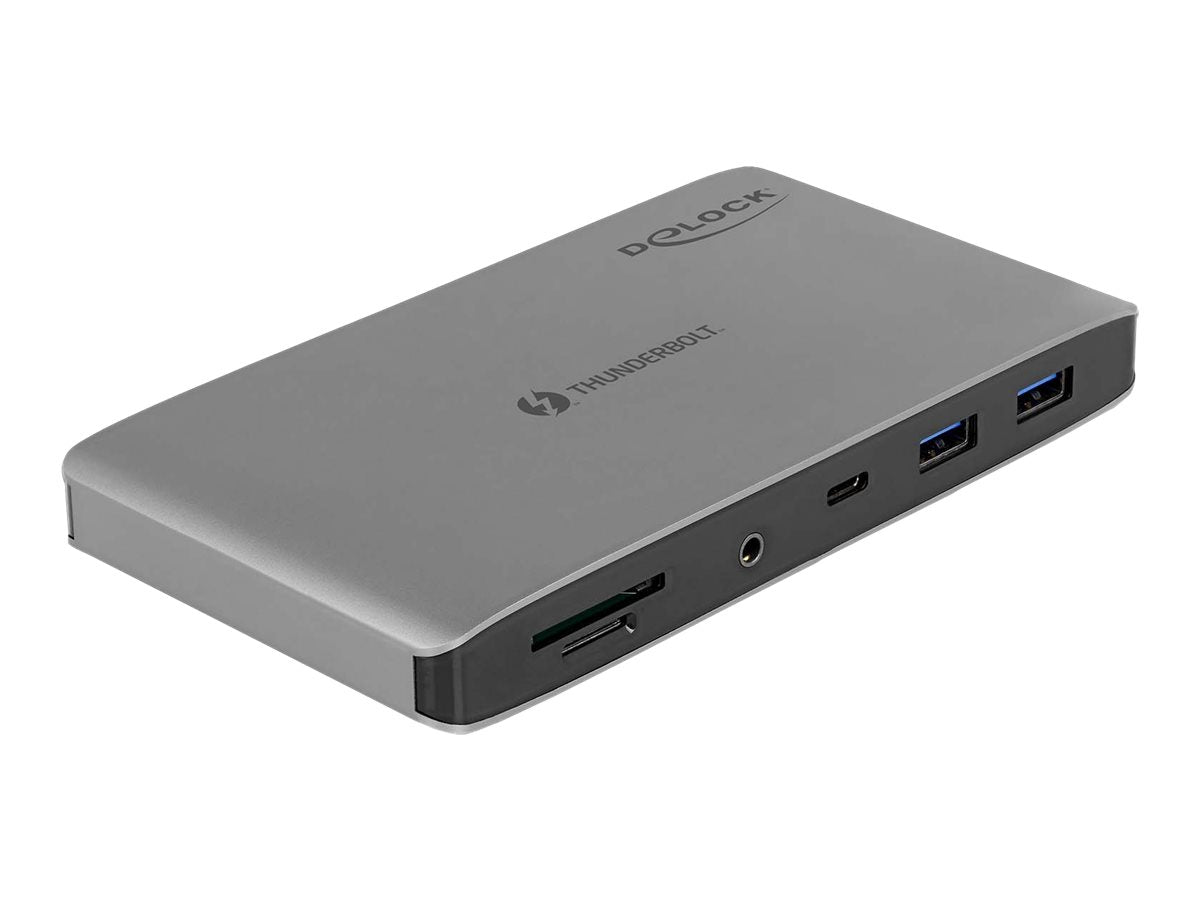 DELOCK Thunderbolt 3 Dockingstation 8K Vorderansicht