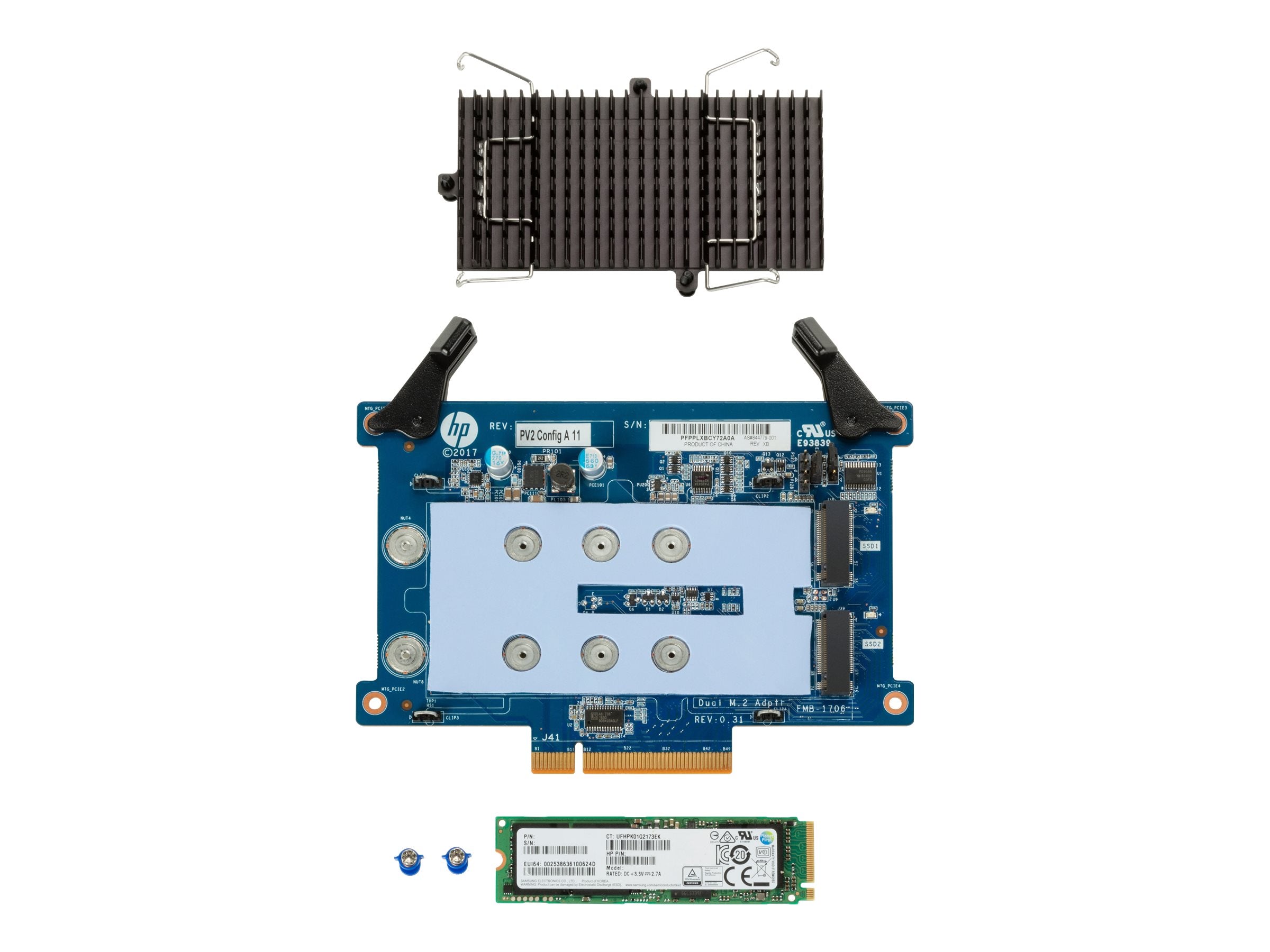HP Z Turbo Drive 1TB TLC Z8 G4 SSD Kit - Vorderansicht