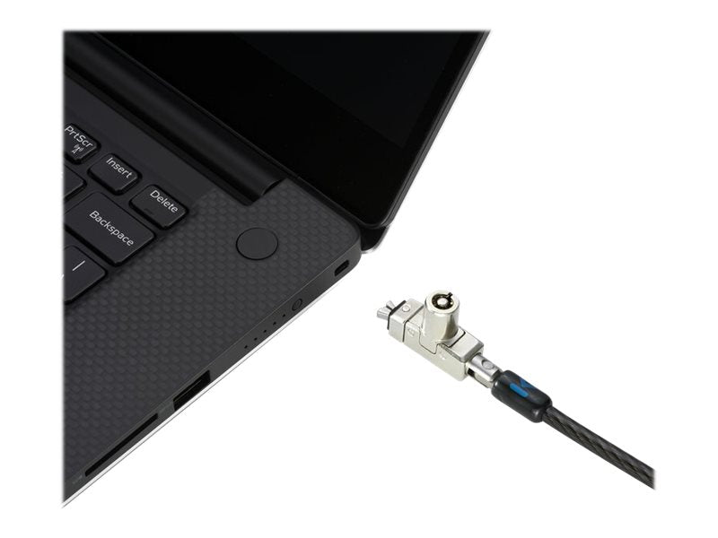 KENSINGTON Slim N17 2.0 Laptop Lock - Like Keyed im Einsatz