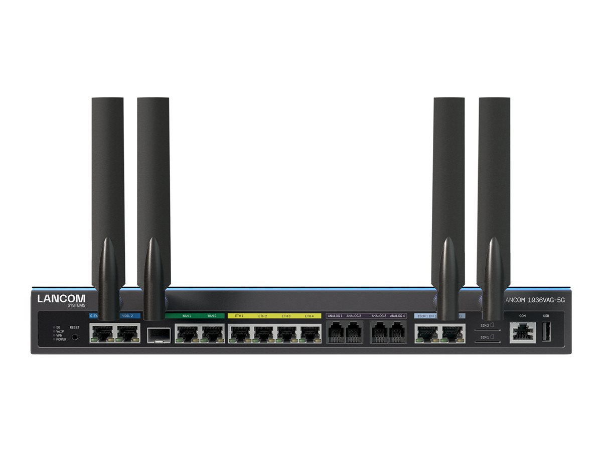 LANCOM 1936VAG-5G EU Gateway Vorderansicht
