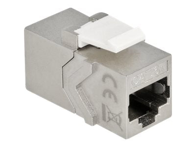 DELOCK Keystone Modul RJ45 Buchse zu RJ45 Buchse Cat.6A - Vorderansicht