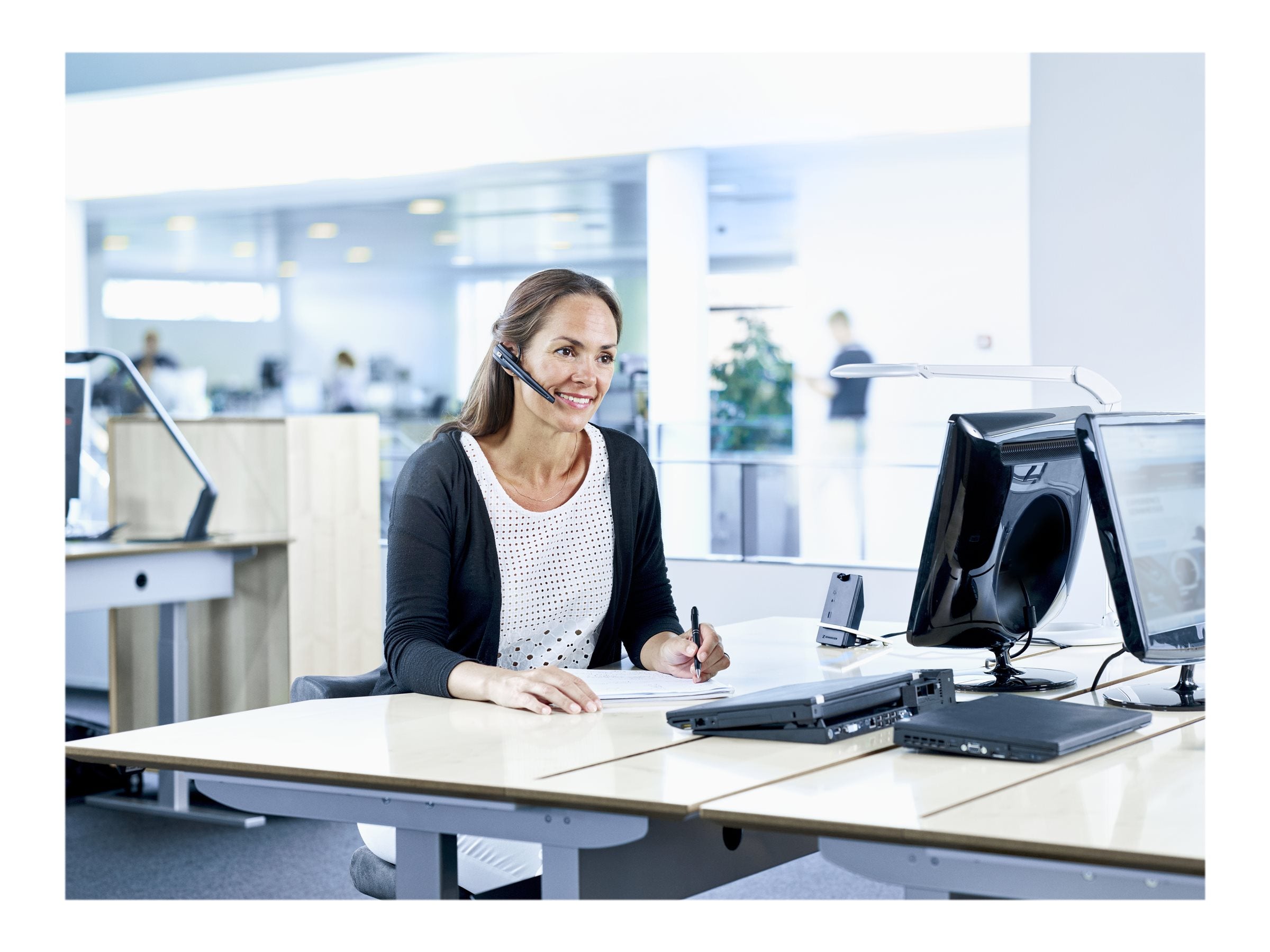 EPOS IMPACT D 10 USB ML II Mono DECT Headset Trageoptionen