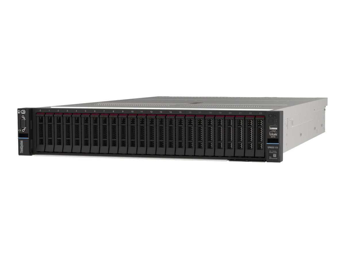LENOVO ISG ThinkSystem SR655 V3 Server Vorderansicht