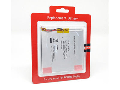 ROOMZ Display Replacement Battery Vorderansicht